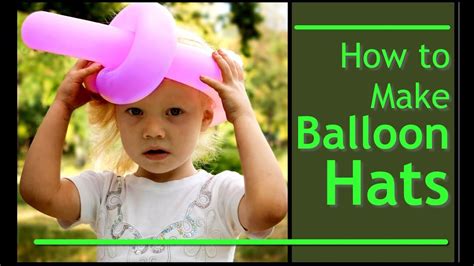 how to make a hat with balloons|simple balloon hat.